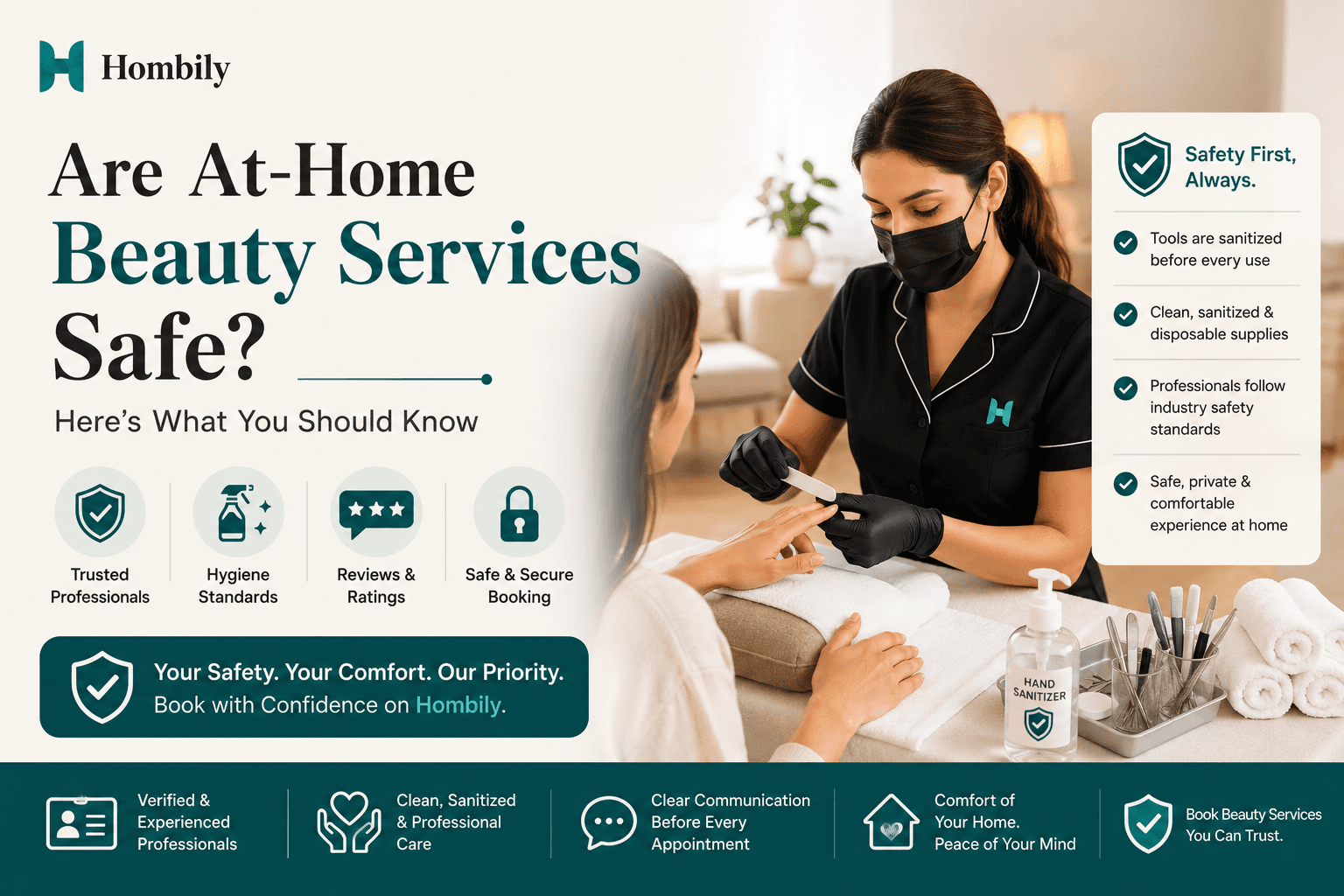 Are At-Home Beauty Services Safe? Here’s What You Should Know